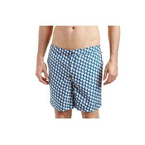 Mr. Swim mens Double Hex Kurt Hybrid Swim Trunk Size Medium